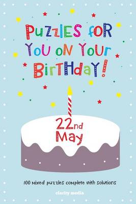 Book cover for Puzzles for you on your Birthday - 22nd May