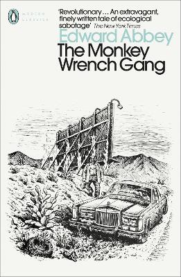 Book cover for The Monkey Wrench Gang