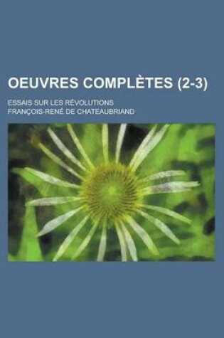 Cover of Oeuvres Completes (2-3)