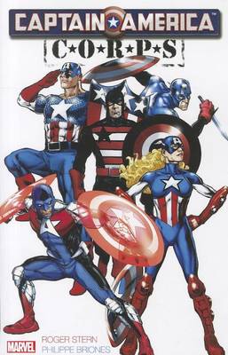 Book cover for Captain America Corps