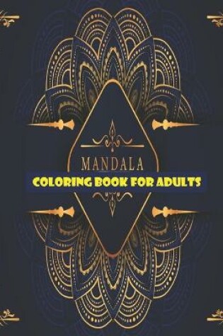 Cover of Mandala Coloring Book for Adults