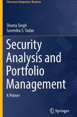 Cover of Security Analysis and Portfolio Management