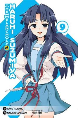 Book cover for The Melancholy of Haruhi Suzumiya, Vol. 9 (Manga)