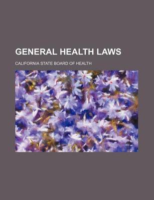 Book cover for General Health Laws