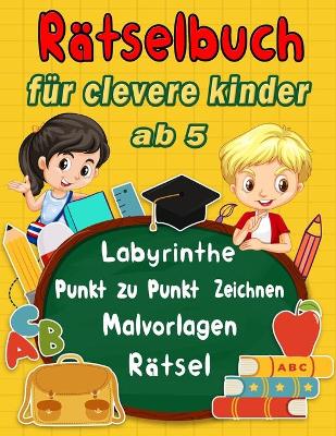 Book cover for Ratselbuch fur clevere kinder ab 5