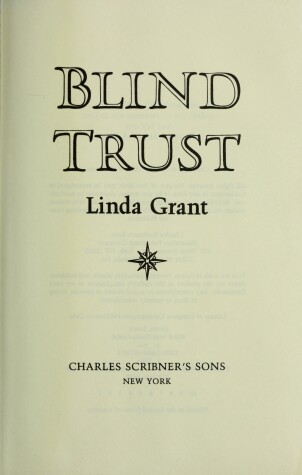 Book cover for Blind Trust