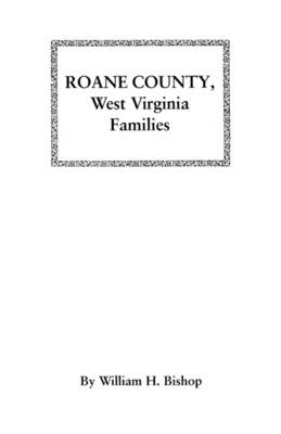 Book cover for Roane County, West Virginia Families