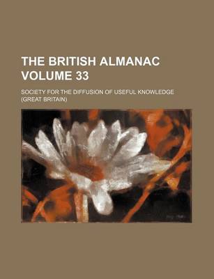 Book cover for The British Almanac Volume 33