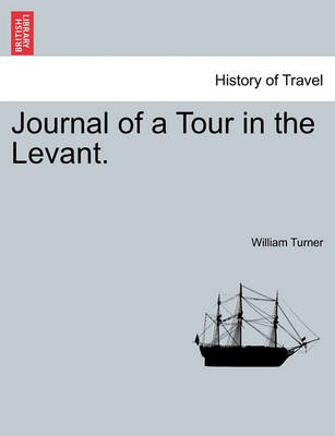 Book cover for Journal of a Tour in the Levant.