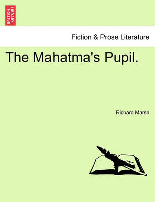 Book cover for The Mahatma's Pupil.