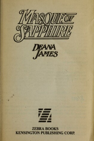 Cover of Masque of Sapphire