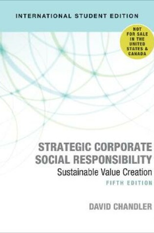 Cover of Strategic Corporate Social Responsibility - International Student Edition