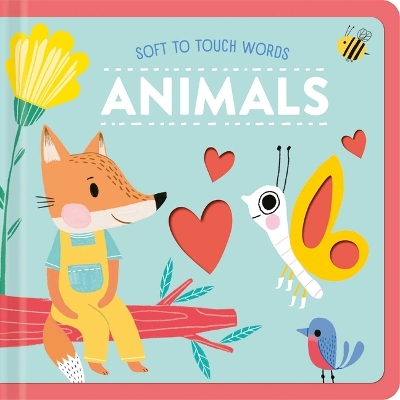 Book cover for Soft to Touch Words Animals