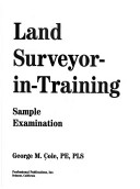 Book cover for Land Surveyor-In-Training Sample Examination