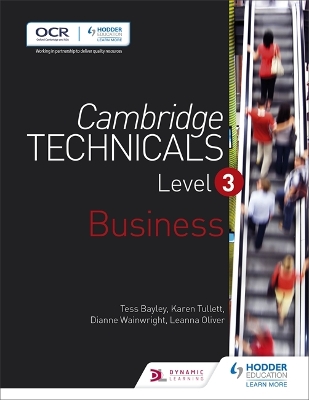 Book cover for Cambridge Technicals Level 3 Business