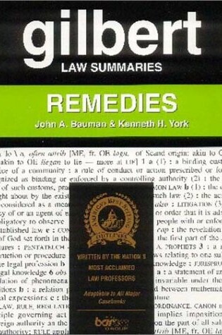 Cover of Gilbert Law Summ Remedies E10