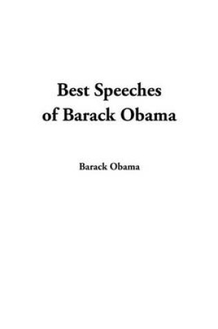Cover of Best Speeches of Barack Obama