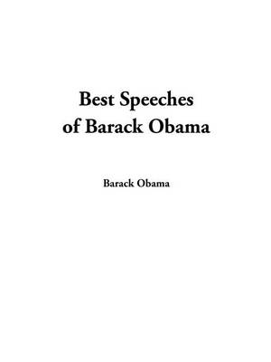 Book cover for Best Speeches of Barack Obama