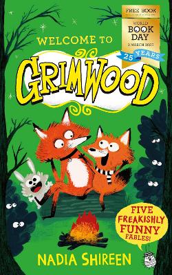 Book cover for Grimwood: Five Freakishly Funny Fables: World Book Day 2022