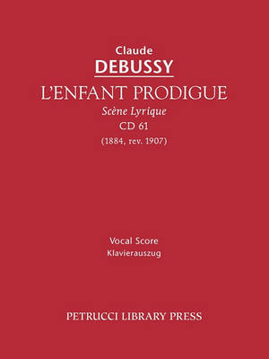 Book cover for L'Enfant Prodigue, CD 61