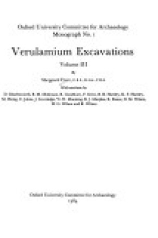 Cover of Verulamium Excavations