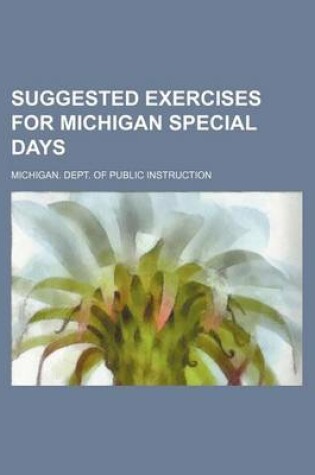 Cover of Suggested Exercises for Michigan Special Days