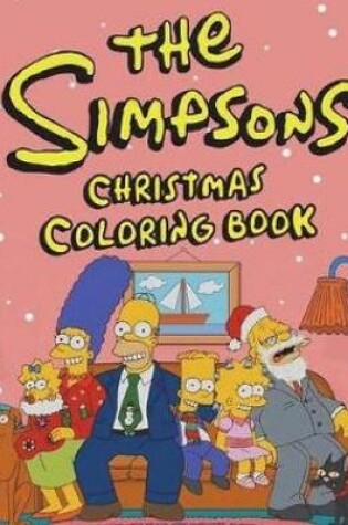 Cover of The Simpsons Christmas Coloring Book