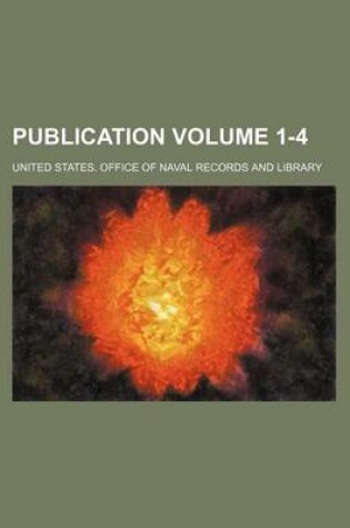 Cover of Publication Volume 1-4