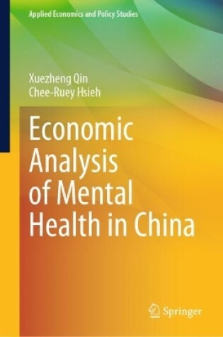 Cover of Economic Analysis of Mental Health in China