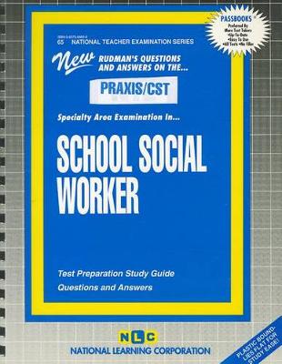 Book cover for SCHOOL SOCIAL WORKER