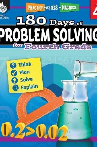 Cover of 180 Days of Problem Solving for Fourth Grade