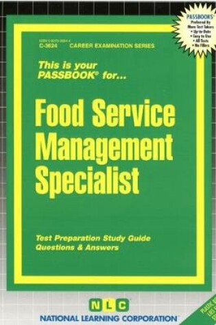 Cover of Food Service Management Specialist