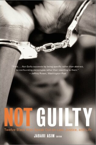 Cover of Not Guilty: Twelve Black Men Speak out on Life