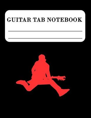 Book cover for Guitar Tab Notebook