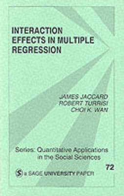 Book cover for Interaction Effects in Multiple Regression