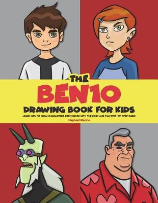 Book cover for The Ben10 Drawing Book for Kids