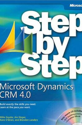 Cover of Microsoft Dynamics(r) Crm 4.0 Step by Step