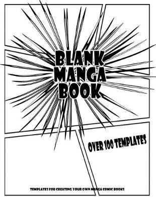 Book cover for Blank Manga Book