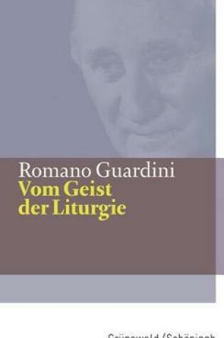 Cover of Vom Geist Der Liturgie