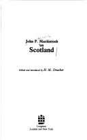 Book cover for On Scotland