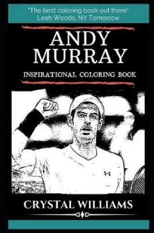 Cover of Andy Murray Inspirational Coloring Book