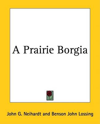 Book cover for A Prairie Borgia