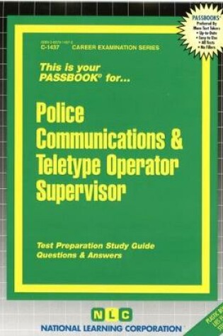 Cover of Police Communications Operator Supervisor