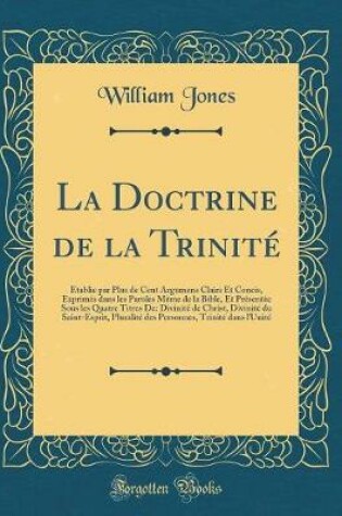 Cover of La Doctrine de la Trinite