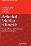 Book cover for Mechanical Behaviour of Materials