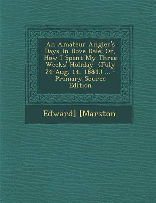 Book cover for An Amateur Angler's Days in Dove Dale