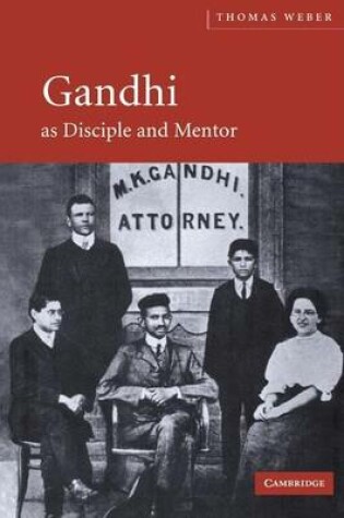 Cover of Gandhi as Disciple and Mentor