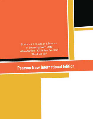 Book cover for Statistics Pearson New International Edition, plus MyStatLab with Pearson eText