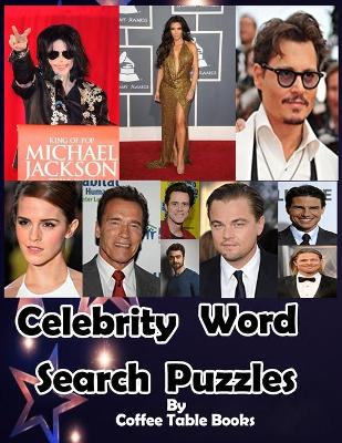 Book cover for Celebrity Word Sarch Puzzles