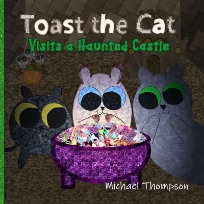 Book cover for Toast The Cat Visits A Haunted Castle